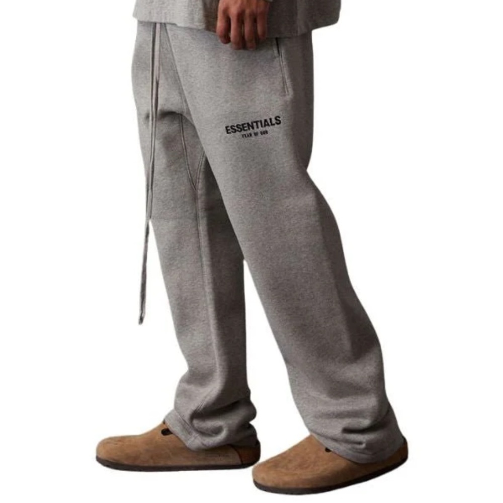 NEW Essentials Fear of God RELAXED Fit Sweatpants Dark Oatmeal SS22 AUTHENTIC 💯